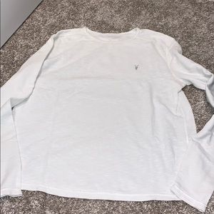 All Saints Men’s Long-Sleeve Waffle T